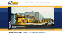 Desktop Screenshot of corconstruction.com